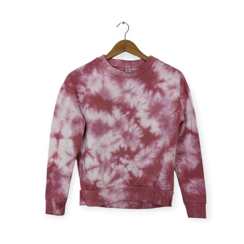 90 Degree by Reflex Dusk Orchid Tie Dye Crewneck Sweatshirt